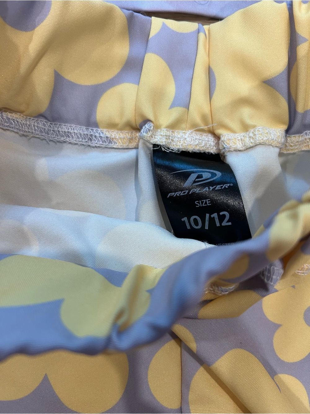 Pro Player Lavender Tank & Yellow Floral Shorts Pajama Set - Picture 2 of 2